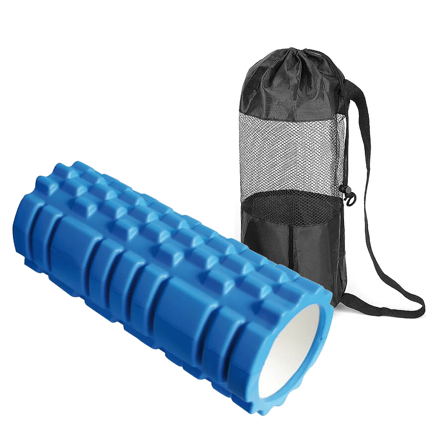 EVA PVC Foam Yoga Roller with Carry Bag