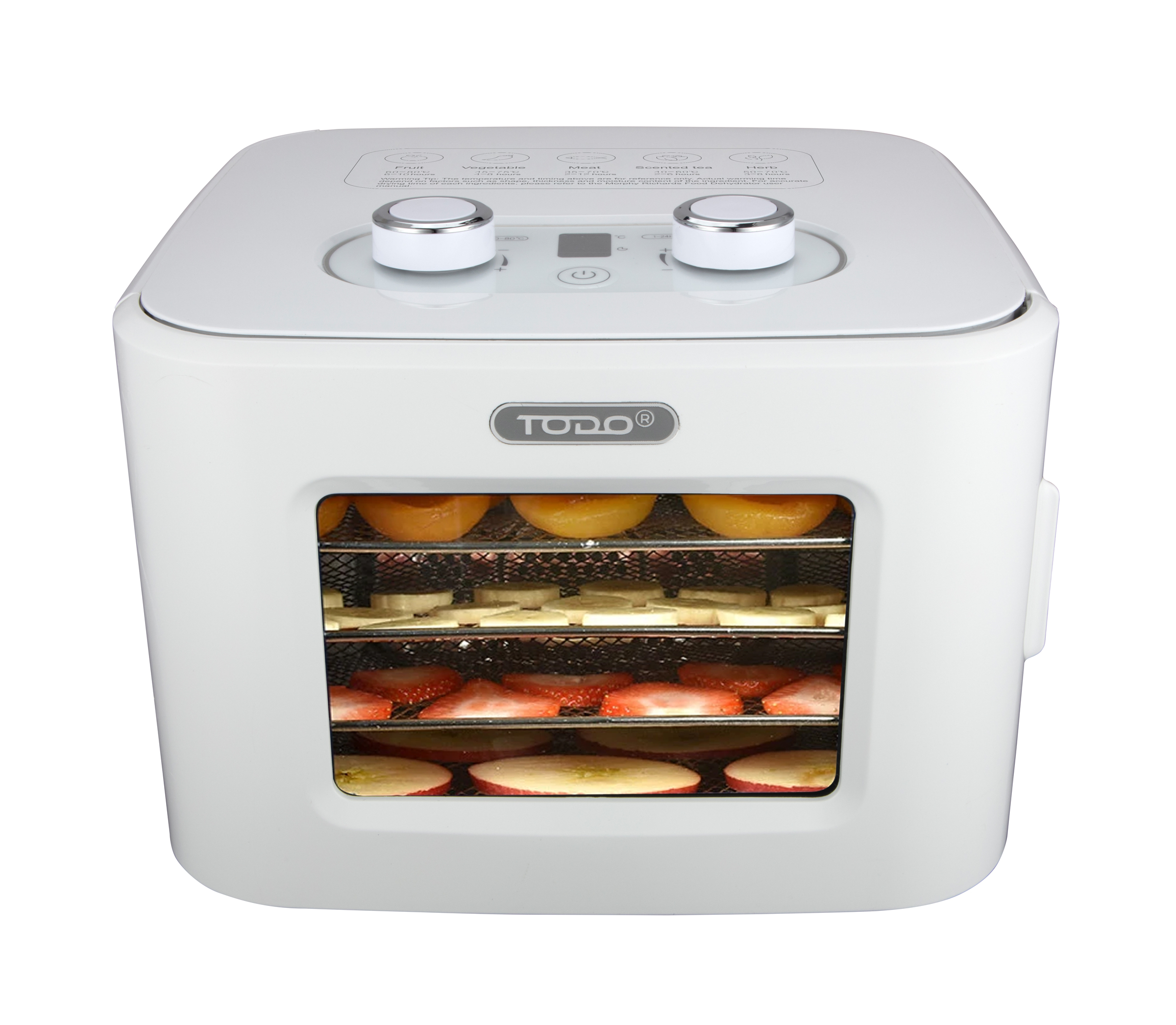 TODO 400W Food Dehydrator Stainless Steel Interior Preserver