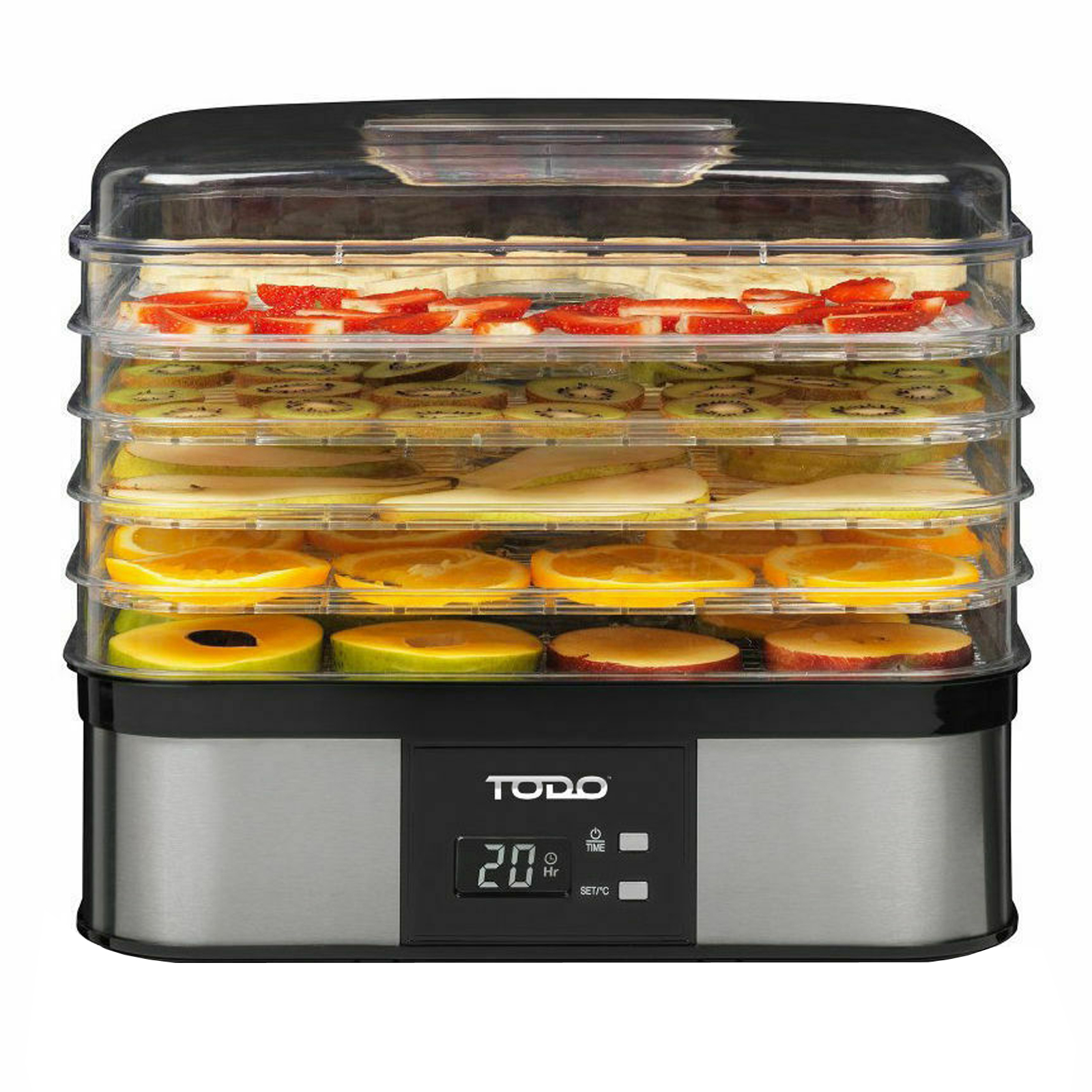 TODO 250W Stainless Steel Food Dehydrator