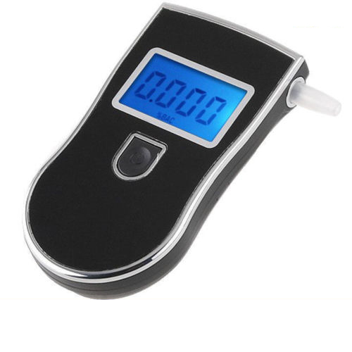 Digital Breath Alcohol Tester Breathalyser Backlit Lcd Display