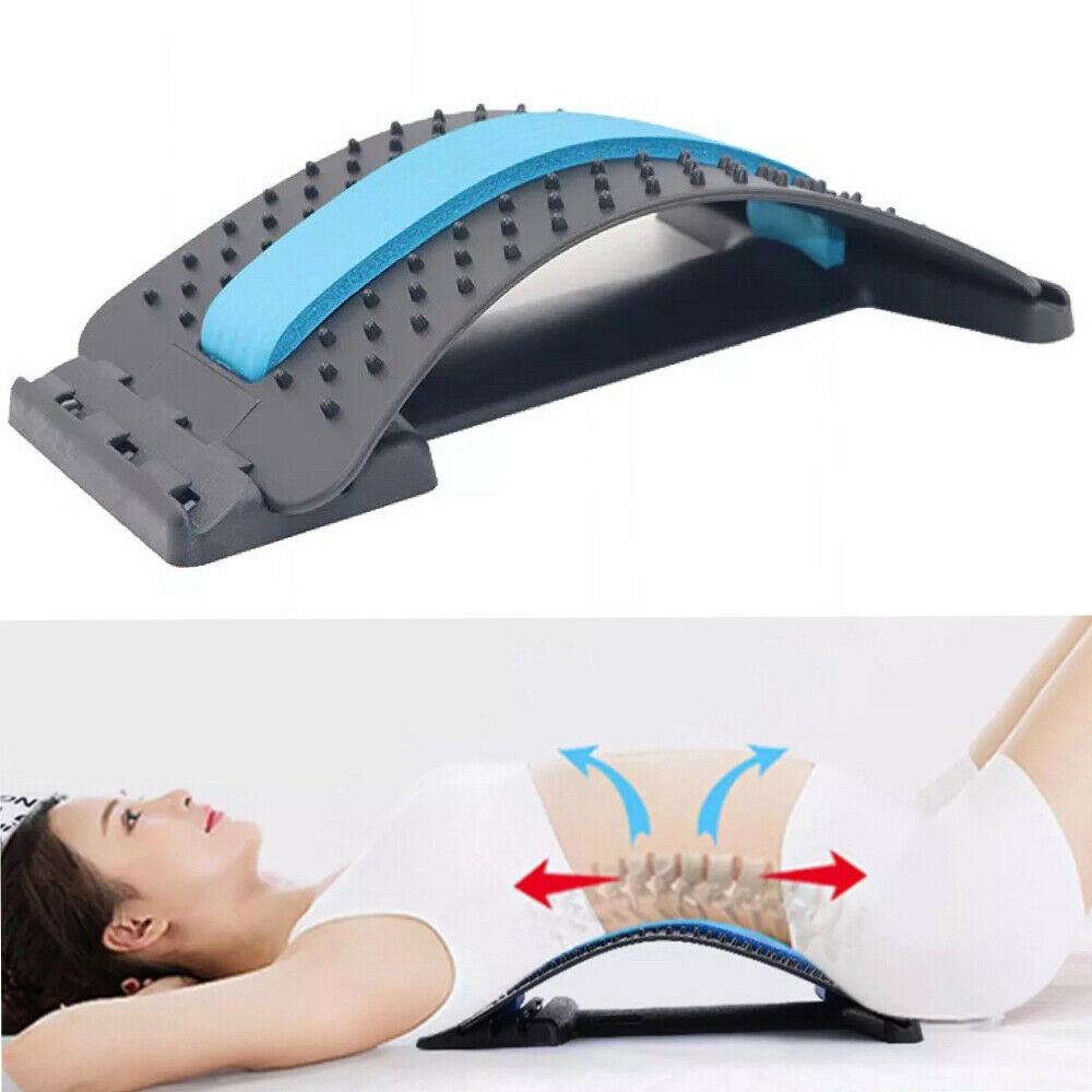 Back Stretcher Lumbar Spine Support 3 Level Acupuncture Massage