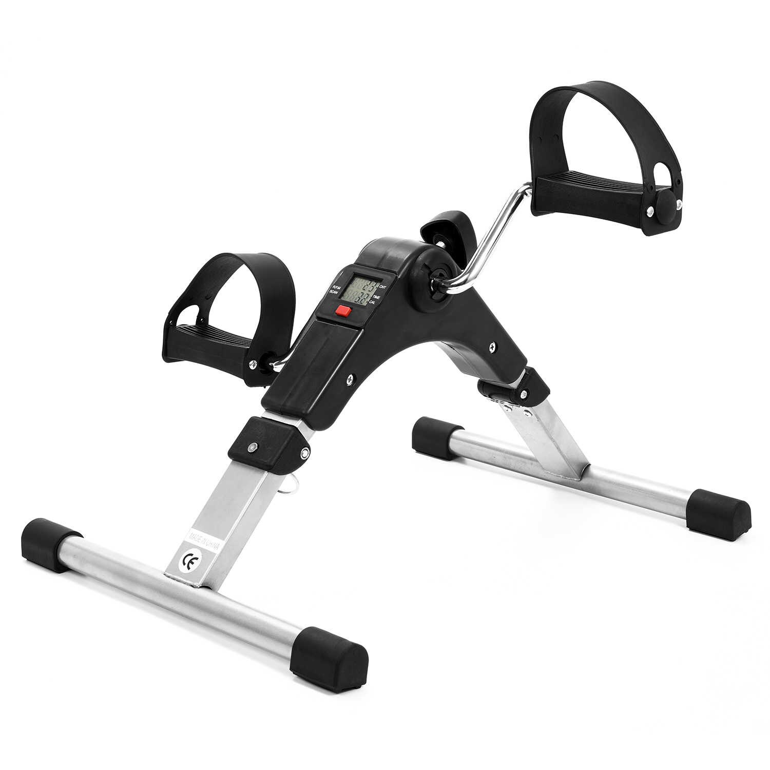 Mini Folding Exercise Bike Pedal Trainer Gym Cycle Digital LCD