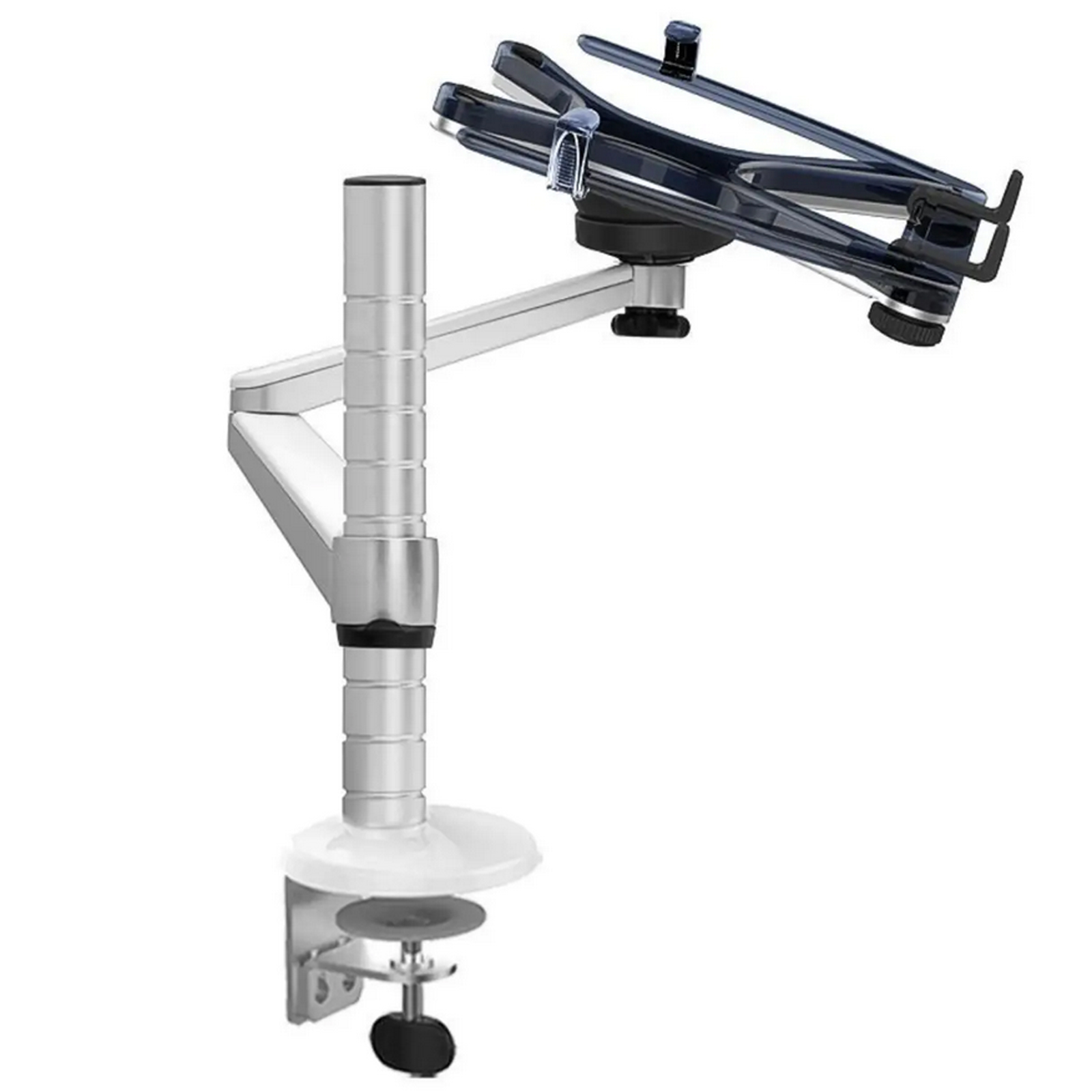 TODO Aluminium Single Arm Laptop or Tablet Desk Clamp Mount Brac
