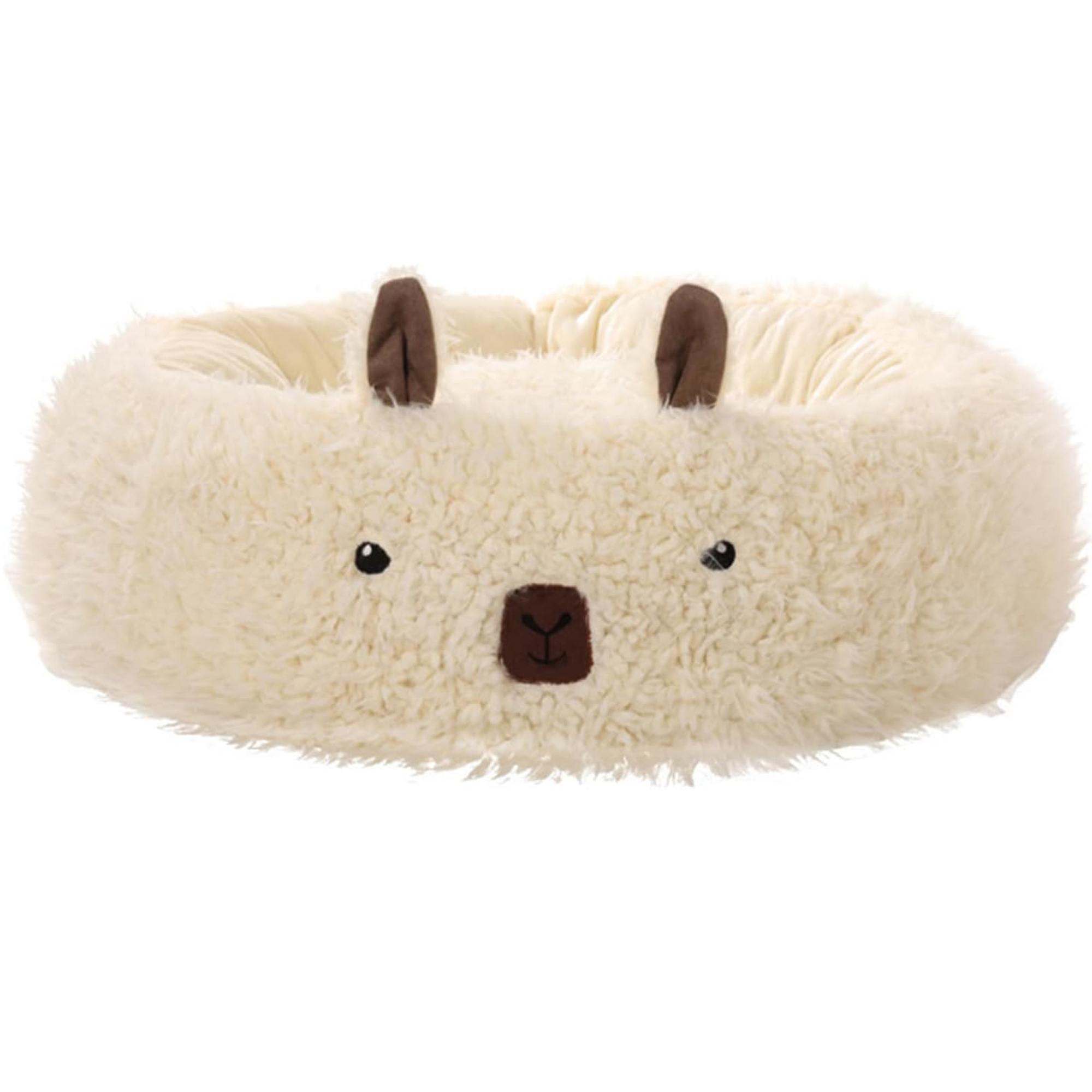 Pet Nesting Bed 50cm Diameter Soft Warm Dog Cat Sleeping Bed