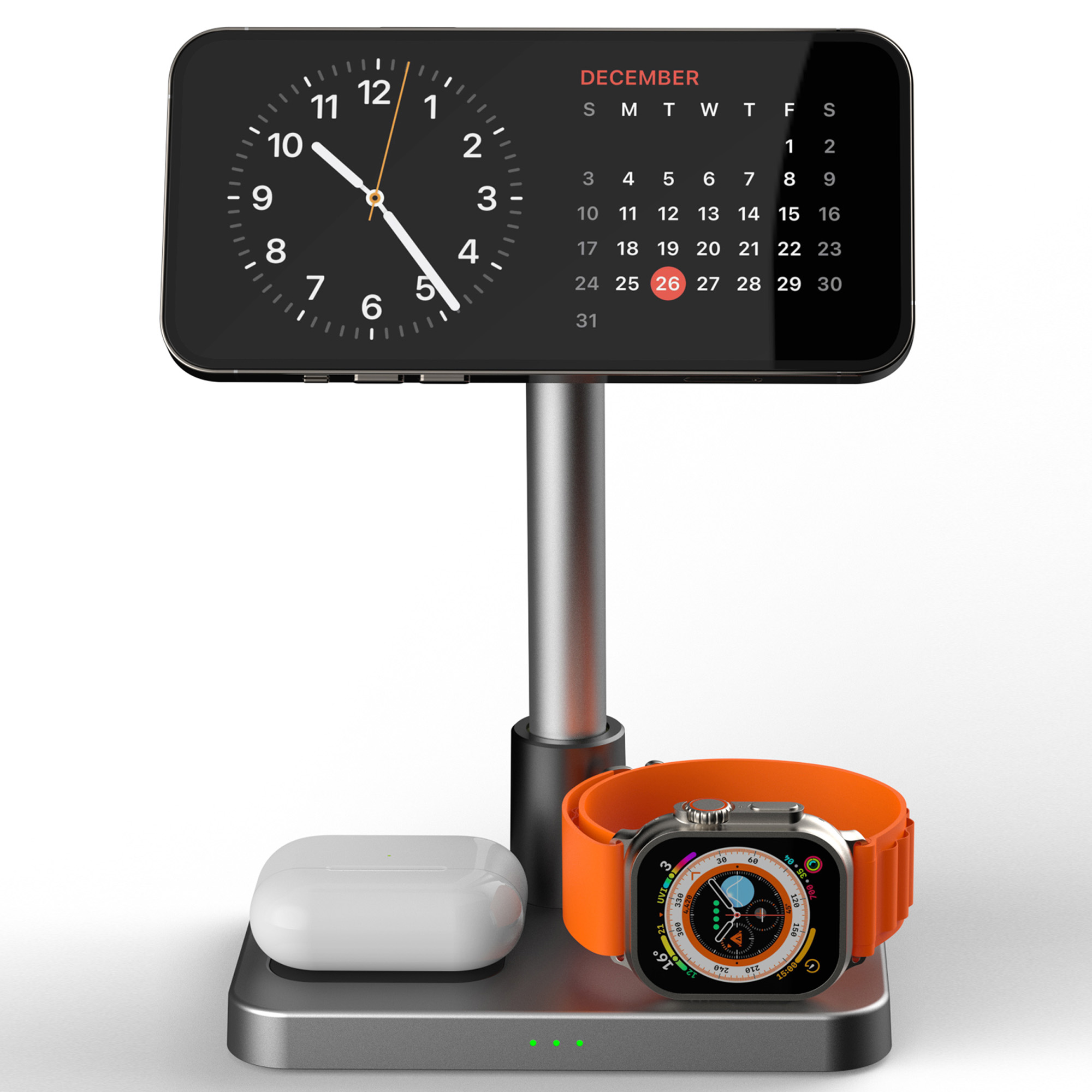 TODO 3 in 1 Wireless Phone Charger 15W Magnetic Fast Charge