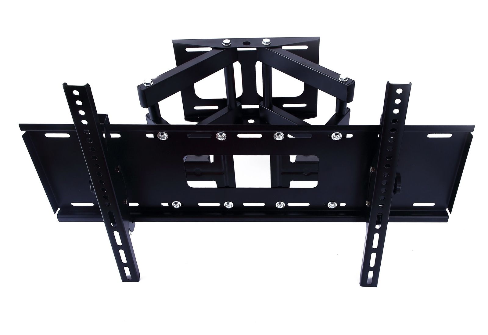 32" - 70" Tv Wall Mount Bracket Dual Arm W/ 30° Tilt 180° Swivel